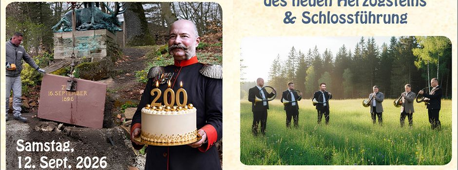 Herzog Ernst I. hat Geburtstag