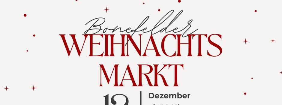 Weihnachtsmarkt in Bonefeld