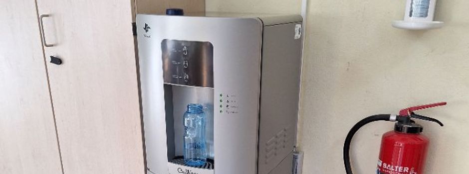 Trinkwasserspender für die Klieburgschule