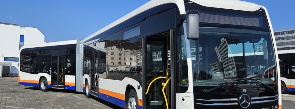Neuer E-Gelenkbus jetzt in Wiesbaden unterwegs