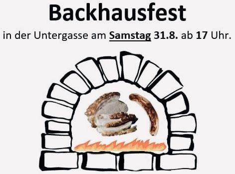 Backhausfest in Reinhardshain