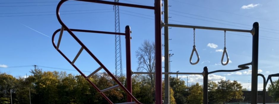 Neue Calisthenics-Anlage in Mainz-Amöneburg