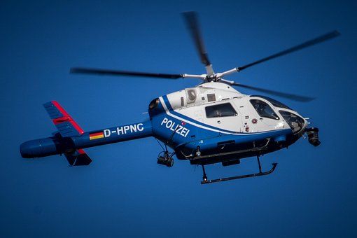 Schüsse in Boppard: Polizei jagt Radfahrer mit Hubschrauber