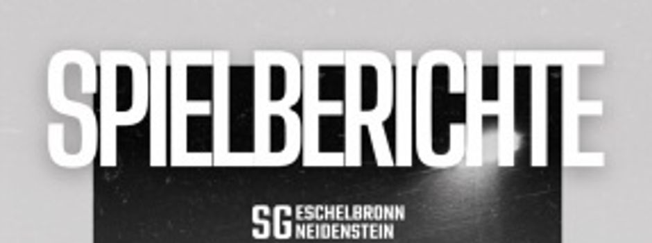 SC Siegelsbach vs. SG Eschelbronn/Neidenstein