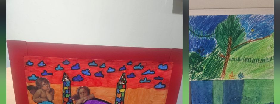 Kunstwerke von Kindern begeistern in Herzhorn