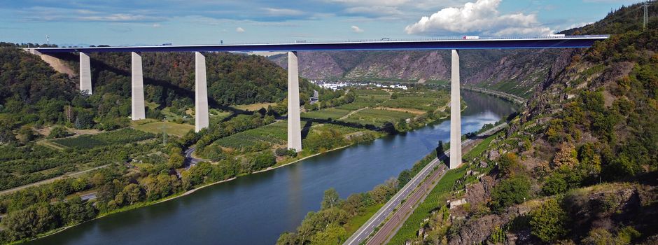 Moseltalbrücke bei Koblenz wird teilweise gesperrt: Alle Infos im Überblick
