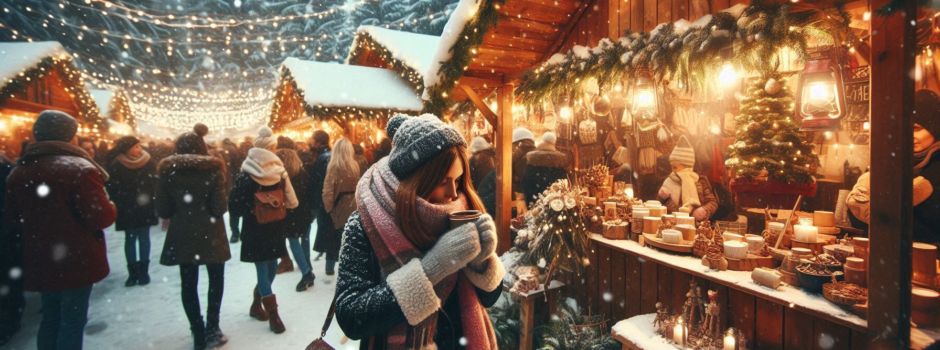 Weihnachtsmarkt am Vereinshaus Op de Host