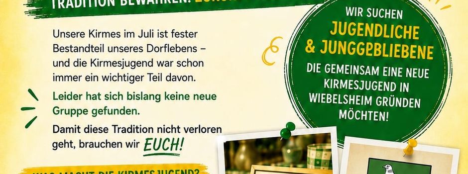 Kirmesjugend gesucht!