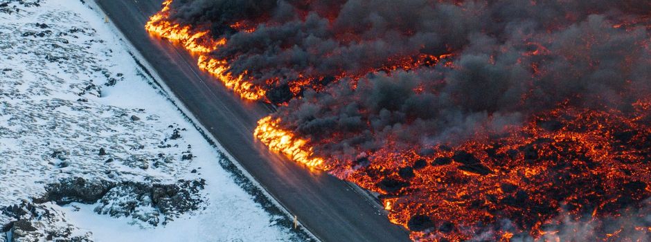 Island erlebt dritten Vulkanausbruch seit Dezember