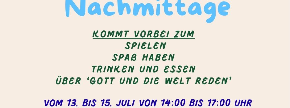 Familien-Nachmittage