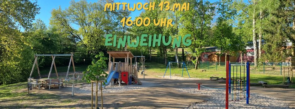 Einweihung des Erlebnisspielplatzes Weiherstraße in Lollar-Odenhausen