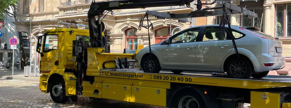 Wegen Johannisnacht: Schon zahlreiche Autos in Mainz abgeschleppt