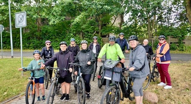Gemeinsam unterwegs - Staven radelt