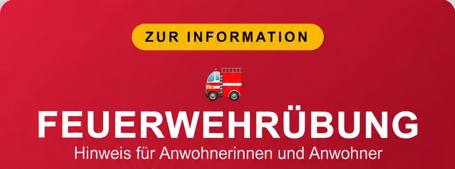 FEUERWEHRÜBUNG