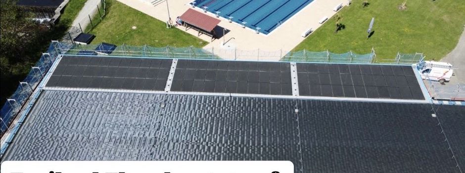 Neue PV- und Solarabsorberanlage in Betrieb