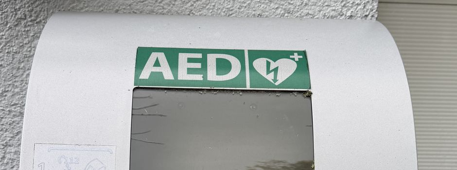 Defibrillator muss zur Wartung