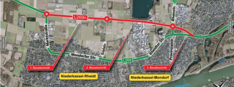 Rund 5 Millionen Euro Landesgeld für Ortsumgehungen in Sieglar und Niederkassel