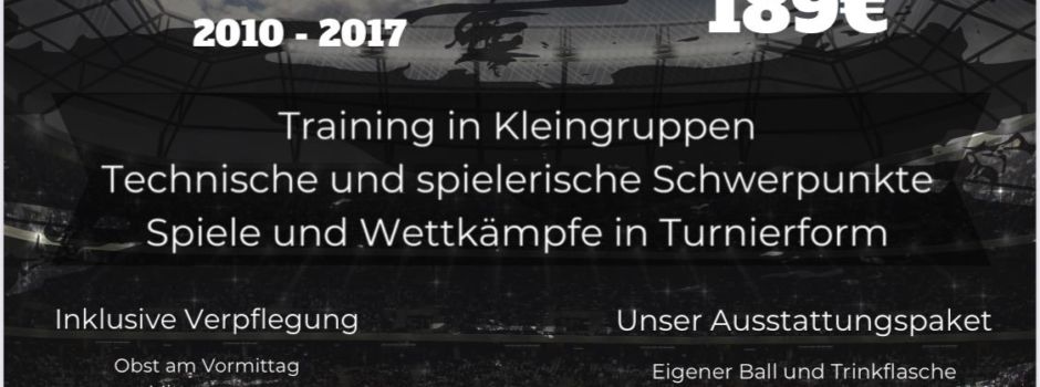 Fußballcamp in den Herbstferien