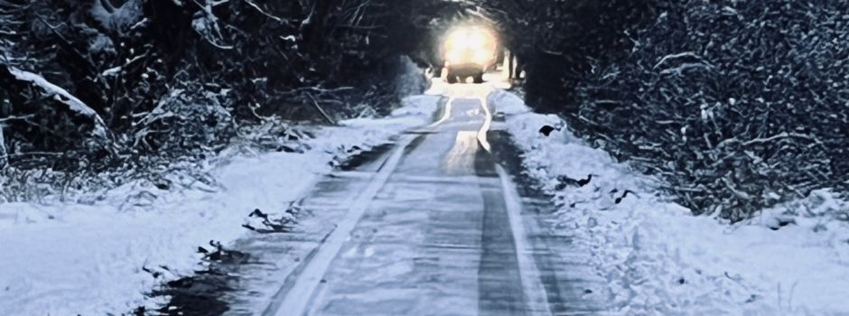 Winterdienst mit neuem Streuer