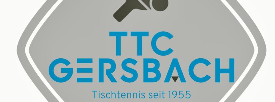 Neues Vereinslogo des TTC Gersbach