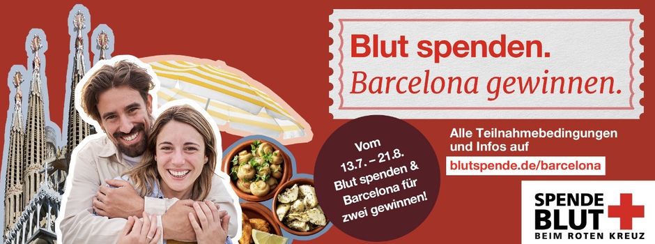 Blutspende in Bingen am 27.07.26