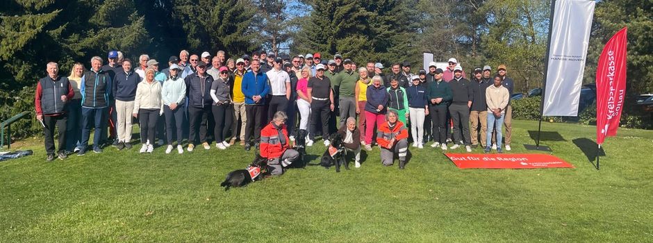 Golfturnier zugunsten der Rettungshundestaffel ein Erfolg