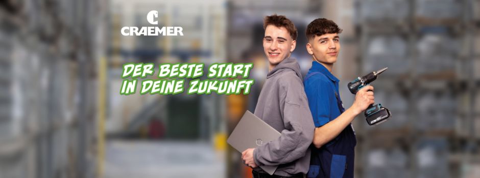 Starte in deine Zukunft – mit einer Ausbildung bei Craemer