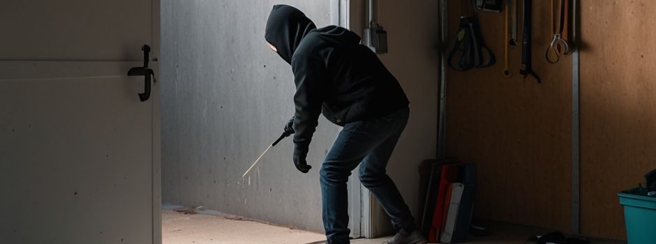 Einbruch in mehrere Lagerhallen