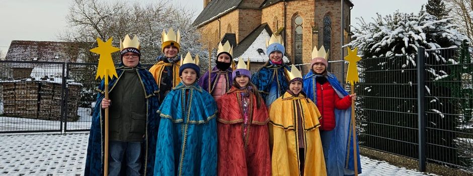 Fehrbacher Sternsinger unterwegs
