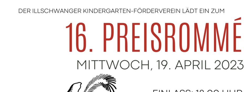 Preisrommè beim Kita Förderverein