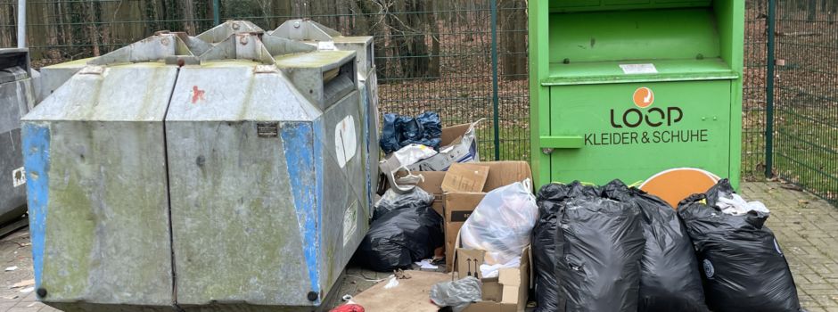 Wertstoff-Sammelplätze - Abschaffung?