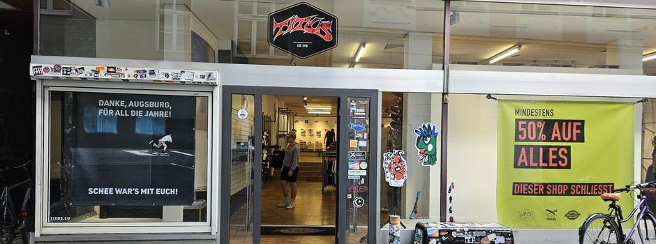 Nach 24 Jahren: TITUS in Augsburg schließt