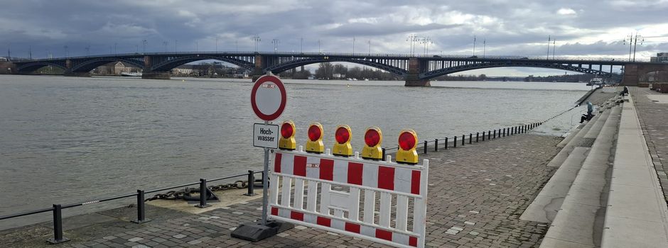 Hochwasser am Rhein: So ist die aktuelle Lage in Mainz