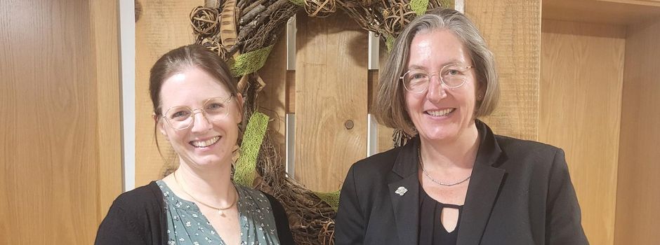 Pfarrerin Anna Maria Baltes im Rathaus