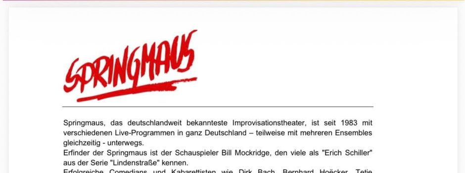 Kabarett-Highlight in Klein-Winternheim