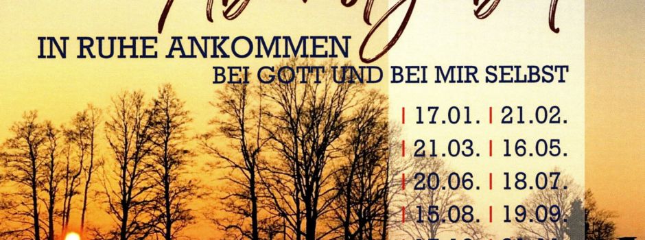 Ökumenisches Abendgebet am 20.06.25 um 17.30 Uhr