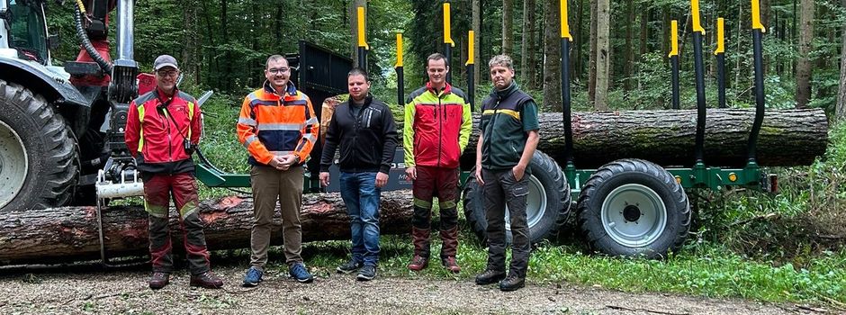 Neuer Rückewagen für den Forst