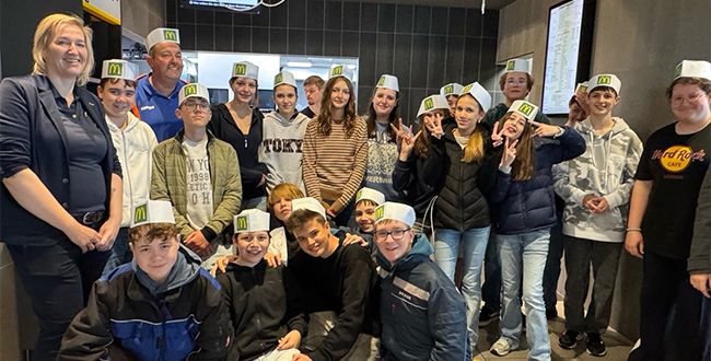 Hinter den Kulissen bei McDonald’s: Achter Jahrgang erkundet Berufsperspektiven