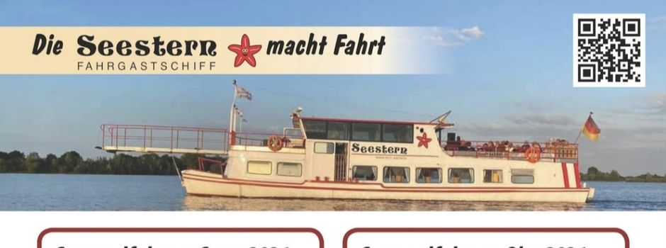 Leinen los auf dem Krakower See: Herbstfahrten und eine spannende Krimilesung an Bord der „Seestern“