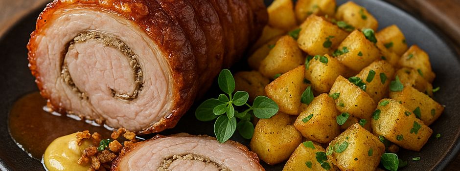 Spanferkelrollo beim SVG