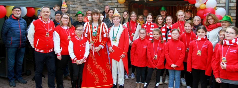 Uckendorf: Hofburgeinweihung mit Kinderprinzessin Lea I.