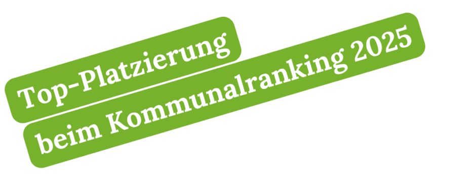 Top-Platzierungen für Gemeinde Heiden beim Kommunalranking NRW 2025