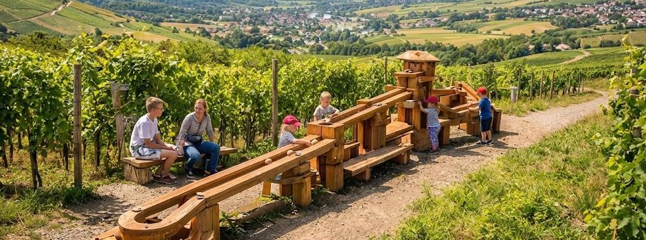 Rollender Spielspaß in den Reben: Grünes Licht für Holzkugelbahn in Nierstein