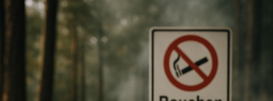 Rauchen im Wald in Rheinland-Pfalz: Verbot aus gutem Grund