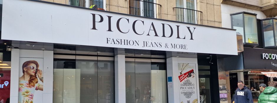 Modegeschäft in der Koblenzer Löhrstraße  geschlossen