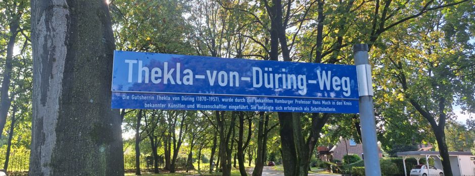 Thekla-von-Düring-Weg wieder frei