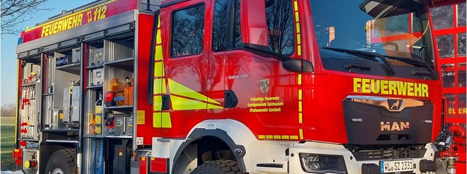 Neues Tanklöschfahrzeug TLF 3000 in Garstedt im Einsatz
