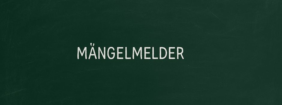 Mängel einfach melden- Wir kümmern uns!