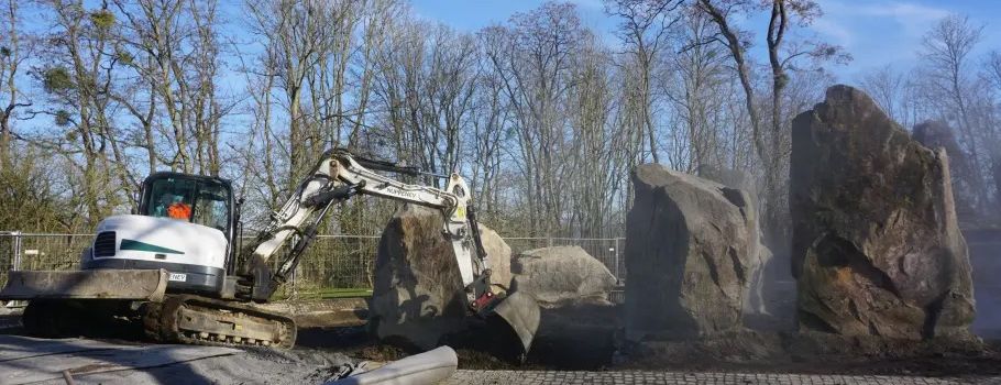 Sanierung des Kletterspielplatzes im Koblenzer Festungspark Ehrenbreitstein hat begonnen