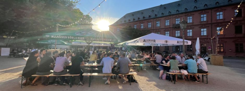Wann der Mainzer Kulturbiergarten im Schloss in die neue Saison startet
